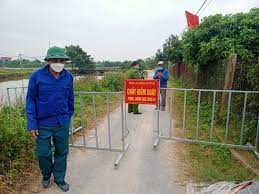 Ninh Giang kết thúc phong tỏa, cách ly y tế một phần trên địa bàn 3 thôn của xã Tân Phong